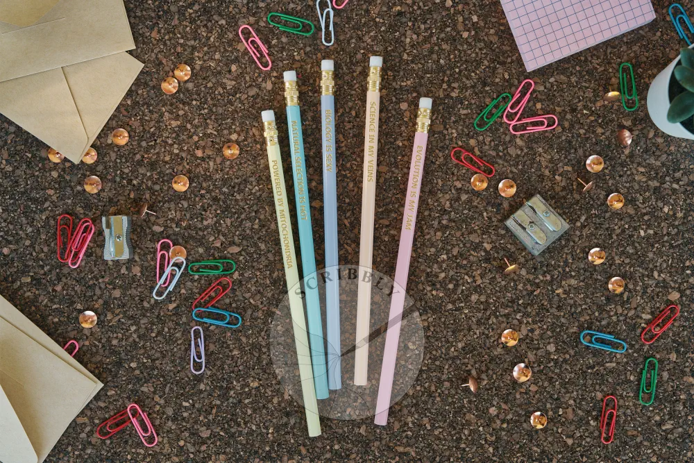 The Biology pencil set